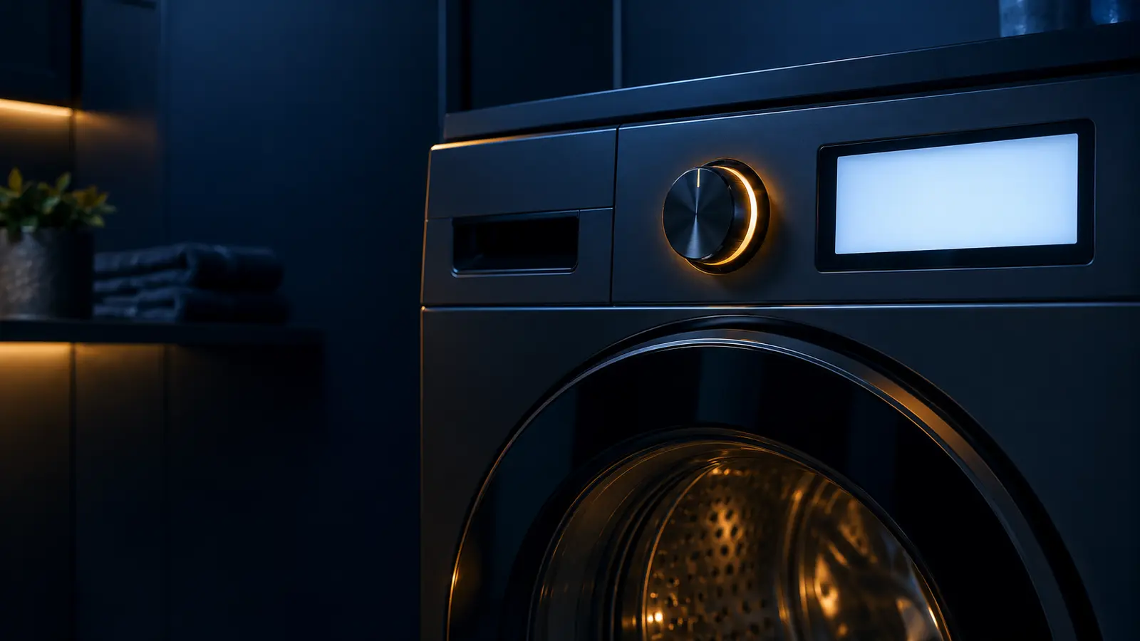 Washer control panel used as part of finding the right machine information
